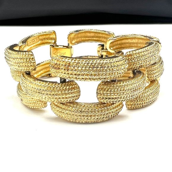 Jewelry Vintage Gold Link Bracelet Poshmark